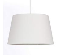 K Living Cream Tapered Drum Shade For Ceiling And Table Lamp 10 Inch Shade