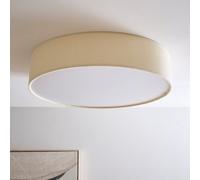 K Living Crete 38Cm 2 Light Cream Velvet Drum Shade