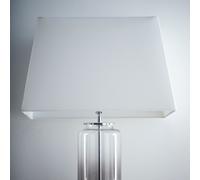 K LIVING KLIVING 13" Modern White Rectangle Light Shade for Ceiling Pendant | Size: 13 inches K LIVING White 13 inches