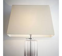 K LIVING KLIVING 15" Modern Cream Rectangle Light Shade for Ceiling Pendant K LIVING Cream