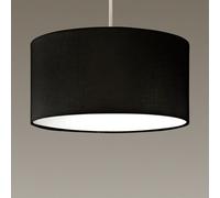 K Living Modern Drum Black Pendant Ceiling Light Shades With Diffuser
