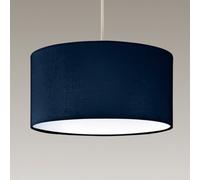 K Living Modern Drum Navy Pendant Ceiling Light Shades With Diffuser