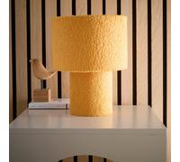 K LIVING Osaka Yellow Teddy Velvet Table Lamp K LIVING Yellow