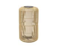 K Living Rao Large Rattan Solar Rechargeable Lamp