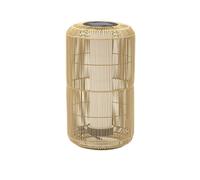 K LIVING Rao Large Rattan Solar Rechargeable Lamp in Natural K LIVING Natural