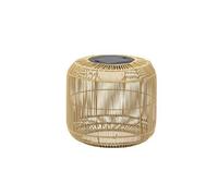 K Living Rao Small Rattan Solar Rechargeable Lamp