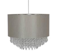 K LIVING Waverly Beaded Droplet Chandelier Pendant Ceiling in Camel K LIVING Camel