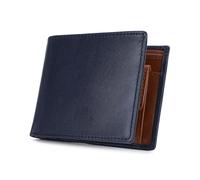 K London Wallets for Men Leather Design Original Purses for Men RFID Wallet for Men Leather Wallet for Men Wallet Mens Wallet Men Wallet Gents Wallets Card Holder for Men Gents Wallets (7028_blu_tan