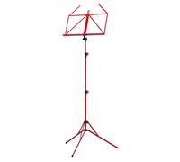 K&M 100/5 Music Stand Red