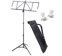 K&M 10062 Robby Plus Music Stand with Extendable Music Stand with Bag and 2 Magnets