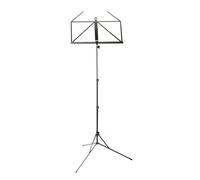 K&M 101 Music Stand Black Including Bag