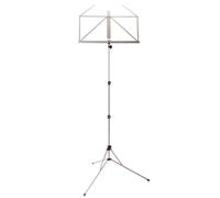K&M 10100 - 3 Section Lightweight - Nickel Coloured Music Stand