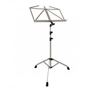 K&M 107 Music Stand Extra Sturdy Nickel-Coloured Finish