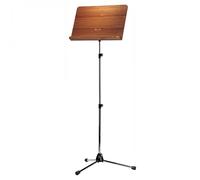 K&M 118/4 Orchestra Music Stand Walnut