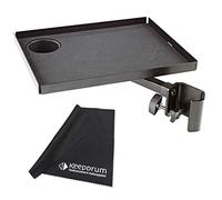 K&M 12227 Storage Plate with Cup Holder Screw-on + Keepdrum Polishing Cloth