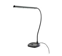 K&M 12296 LED Piano Light Black UK Plug