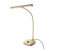 K&M 12297 LED Piano Lamp Gold EU Plug