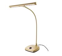 K&M 12297 LED Piano Lamp Gold UK Plug