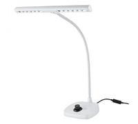 K&M 12298 LED Piano Lamp White