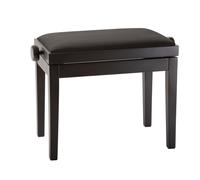K&M 13960 Piano Bench Black Matte, Seat Velvet Black