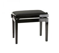K&M 13961 Piano Bench Velvet Gloss Black
