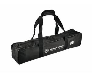 K&M 14102 Instrument Stand Carry Case - Nylon Black with K&M Signet - 70cm Length - With Two Carry Straps