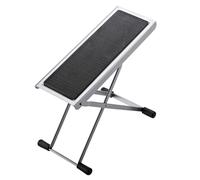 K&M 14670 Guitar Footrest Nickel Plated