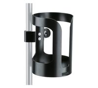 K&M 16022 Universal Drink Holder Black