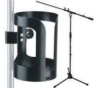 K&M 16022 Universal Drink Holder + Keep It Mike MS107B