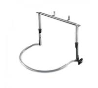 K&M 16410 Harmonica Holder Nickel Coloured