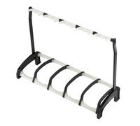 K&M 17515 Guardian 5 Rack Guitar Stand Black/Translucent