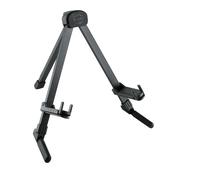 K&M 17550 Memphis Travel Guitar Stand Black