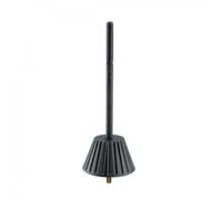 K&M Piccolo Support Peg - Black Plastic with Steel Core - Soprano Recorder Needle - C Instrument Key - 17782