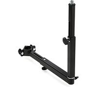 K&M 18807 Universal Holder - Black Steel Adjustable Extension for Music Accessories - for Folding Table and Omega
