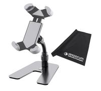 K&M 19756 Smartphone Table Tripod Mobile Phone Holder + Keepdrum Microfibre Cloth