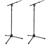 K&M 210/9 Telescoping Boom Microphone Stand (2 Pack)