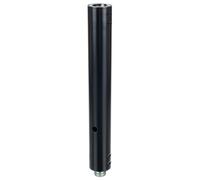 K&M 21329 Satellite Speaker System Adapter - Black, M20 Connectivity, Minimalist Style, 250mm Height, 1 Count