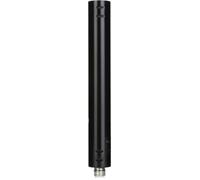 K&M 21329 Satellite Speaker System Adapter - Black, M20 Connectivity, Minimalist Style, 250mm Height, 1 Count