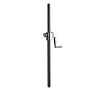 K&M 21339 Distance Rod with Hand Crank Black