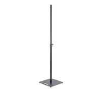 K&M 26731 Speaker Tripod Black Steel Diameter 3.5 cm with Steel Plate and Shock Absorber up to 15 kg with Full Extension