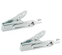 K M Electronics® 2 X 25A 12V Crocodile Alligator Clips CAR Van Leisure Battery Charger Caravan