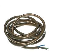 K M Electronics® 3 CORE Gold Lighting Cable Flex Wire 0.5MM 3 AMP Length 5M