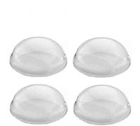 K M Electronics® 4 X Clear SELF Adhesive Stick ON Rubber FEET 10MM X 3MM