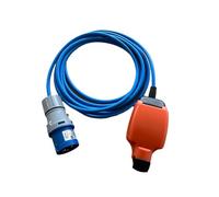 K M Electronics CARAVAN CAMPING TENT 16A PLUG 13A SOCKET HOOK UP ADAPTOR LEAD CABLE 0.5M (10M)
