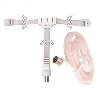 K M Electronics® FM VHF Radio Flat Ribbon Aerial Antenna Cable Female Connector Coax Socket