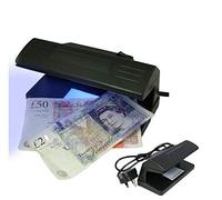 K M Electronics® Mains Powered UV Light Counterfeit Forged Fake Bank Note Money Detector Checker