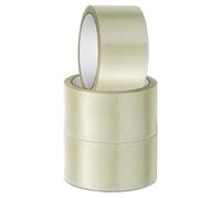 K-MART 3 Pack Packaging Tape Roll - 48mm X 66m, Low Noise, Strong Adhesive Heavy Duty Clear Parcel Tape for Packing boxes, Moving House - Ideal Packing Tape for Tape Dispenser