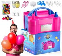 K-MART Electric Balloon Pump, Portable Dual Nozzle Electric Air Pump for Balloons 220v-240v 600w, Balloon Machine for Bulk Balloons Filling, Balloon Pump for Outdoor Recreations