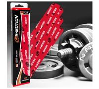 K-Motion Kinesiology Tapes, Pre-Cut with Copper Infusion, Muscle Recovery, Joint Support, Bandage, Anti-inflammatory, Microbial, Bowling (Red - 20 Units) * U-Turn Sport