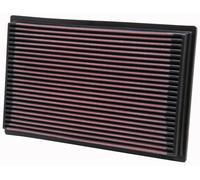 K&N Engineering Air Filter 33-2080 - High-Performance Washable Panel, Fits Nissan Opel Saab Vauxhall